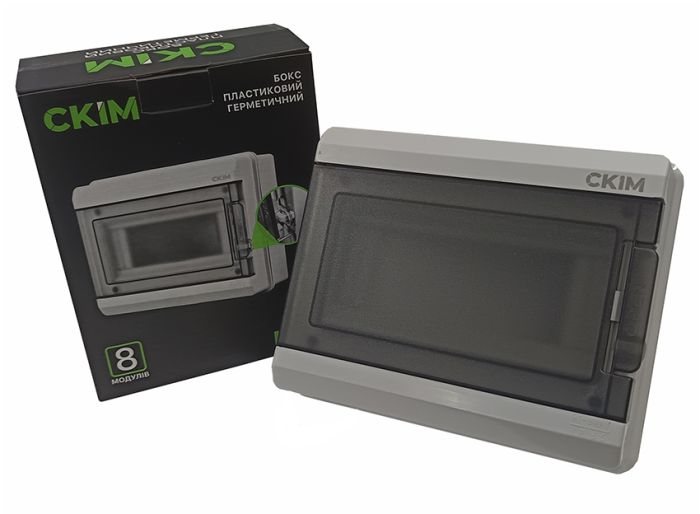 Щиток пластиковий СКІМ на 8 мод. н/у ІР65 С11902003/С99990123(С11902003/С99990123)