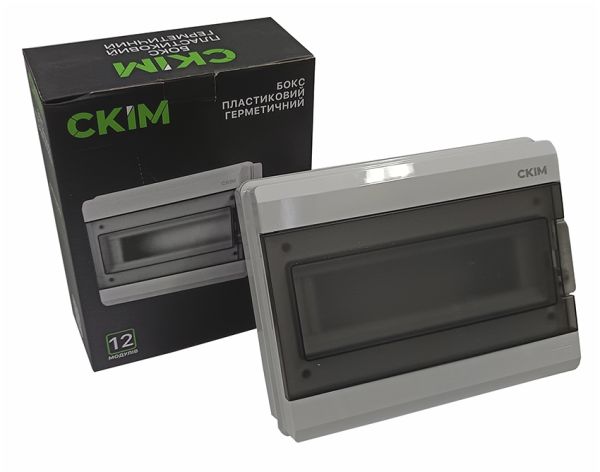 Щиток пластиковий СКІМ на 12 мод. н/у ІР65 С11902004/С99990124(С11902004/С99990124)