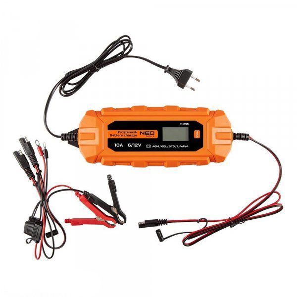 Інтелектуальний зарядний пристрій NEO Tools 11-893(11-893)