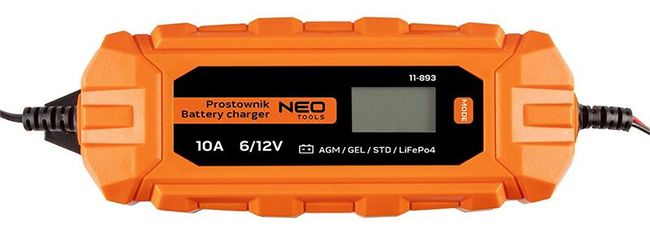 Інтелектуальний зарядний пристрій NEO Tools 11-893(11-893)