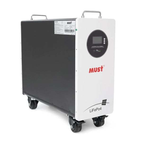 Акумуляторна батарея Must LiFePO4 LP21-48300 51.2V 300Ah 15,36KWh(32868)