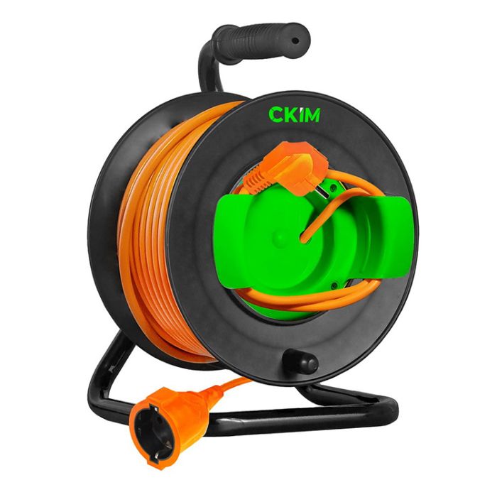 Подовжувач бобинний з виносною розеткою 1 г 30 м 2х2,5мм2 СКІМ ( С20202007 )(С20202007)