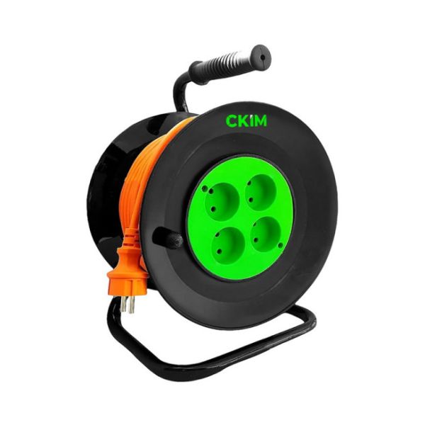 Подовжувач бобинний 4 г 20 м 2х1,5мм2 СКІМ ( С0201001 )(С0201001)