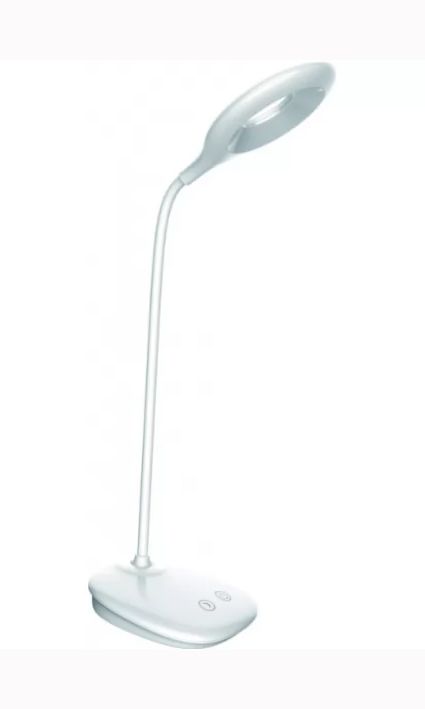 Світильник настільний акумуляторний Luxel 6W (білий) + USB,нічник TL-04W(TL-04W)