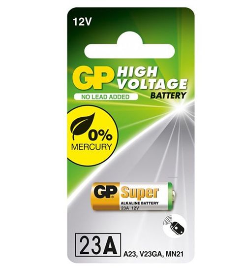 Батарейка GP Alkaline 23АF-U1 A23 лужна для ПУ(23АF-U1)