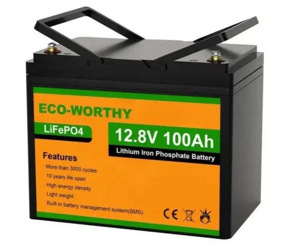 Акумулятор Eco-Worthy LiFePO4 12.8V 100ah(45524)