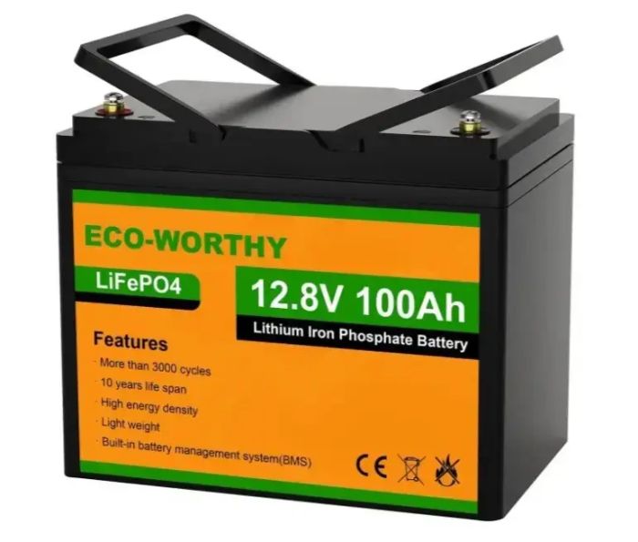 Акумулятор Eco-Worthy LiFePO4 12.8V 100ah(45524)