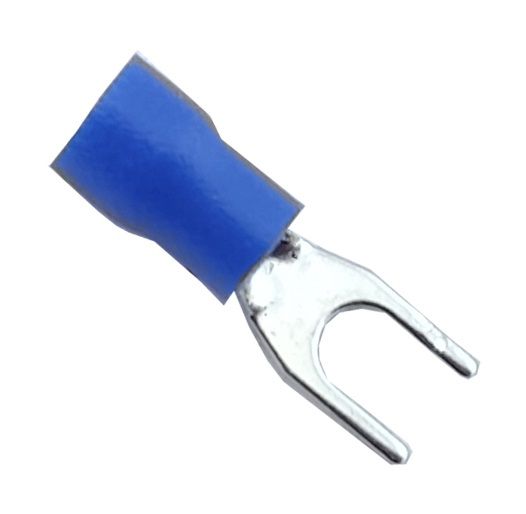 Наконечник вилочний з ізол. SV 2 -4 (1,5-2,5/4) синій TNSy(TNSy5500592)