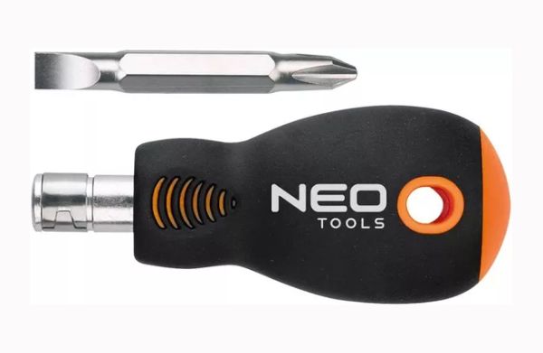 Викрутка універсальна хрестова/шліцьова PH2 6,0мм NEO TOOLS(04-201)