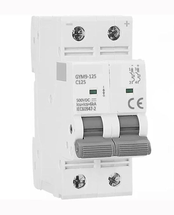 Вимикач автоматичний GYM9-125 DC 2P 125А cu9915125(33353)