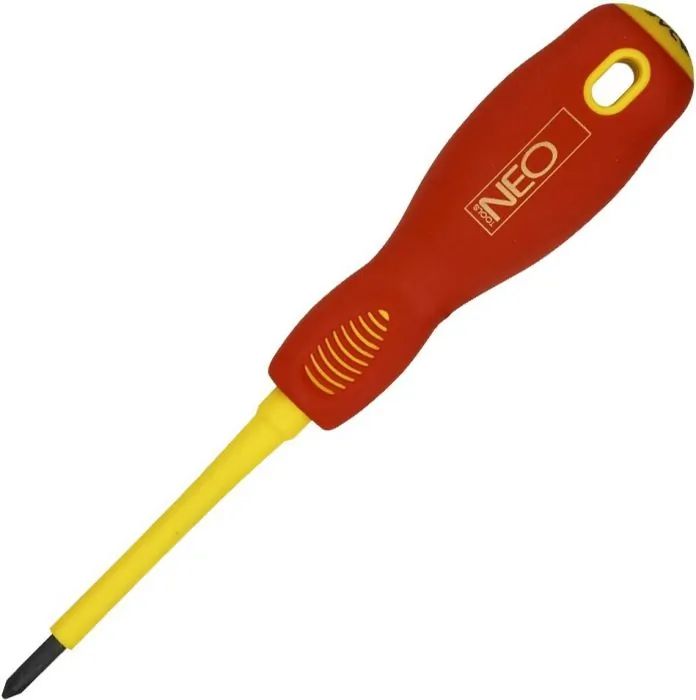 Викрутка хрестова PH1*80мм 1000В Neo Tools 04-072(04-072)