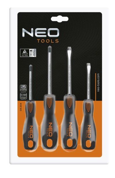 Набір викруток 4шт. 04-204 NEO(04-204)