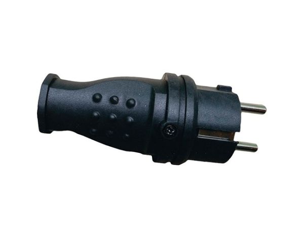 Вилка каучукова пряма з/к RUBBER IP44 TNSy(TNSy5000072)