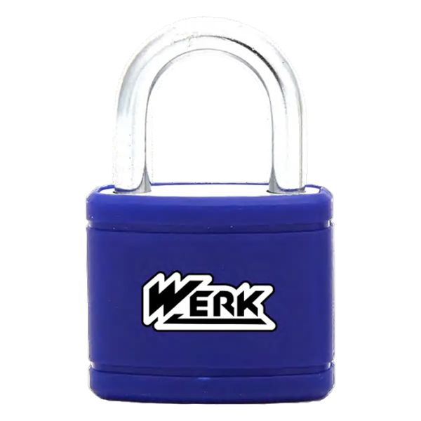 Замок навісний 70мм WERK PVC-IP-0170W(121469)