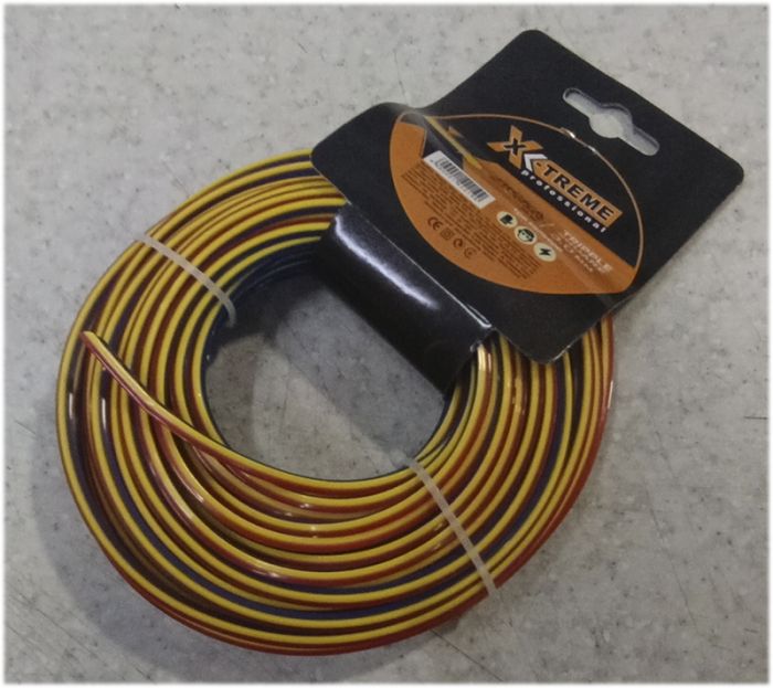 Ліска до мотокоси 3,0мм*15м X-Treme Tripple Square 142219(142219)