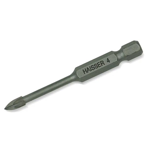 Свердло по склу та плитці CROSS HEAD - 04мм 2713304 Haisser(2713304)