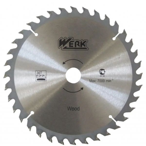 Диск пильний 125х22.23 мм Werk 4332623(4332623)