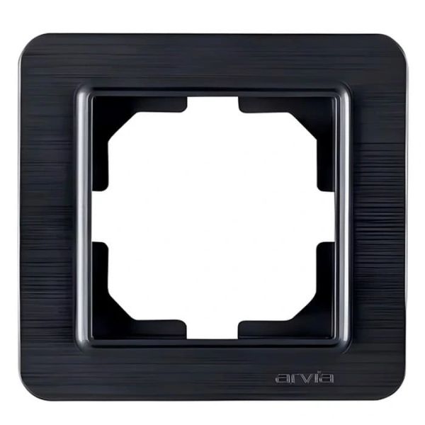 Рамка 1М горизонтальна LAVIN IP20 антрацит(21 26 4000 021)