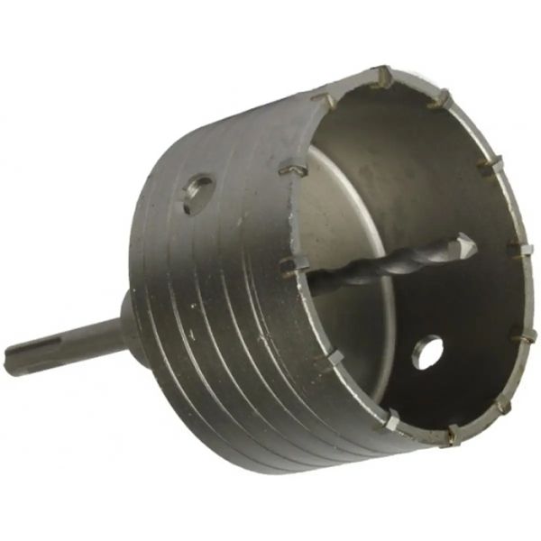 Коронка 100мм SDS-plus з центрувальним свердлом 07*110мм WERK(WE104100/3538612)