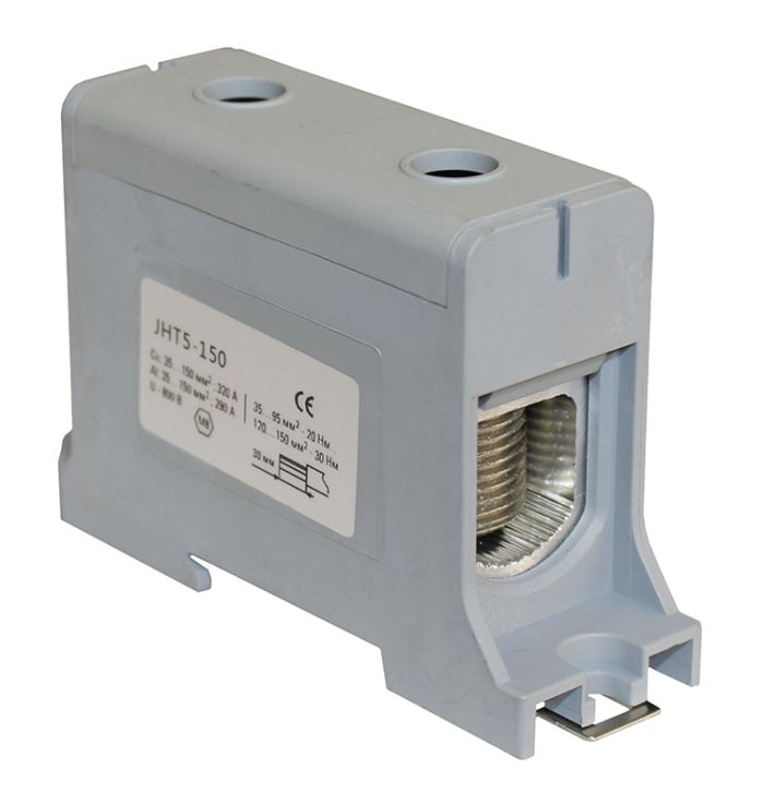 Клема силова СКНГ-JHT5-150 35-150мм2 290А сірий(TNSy5506245)