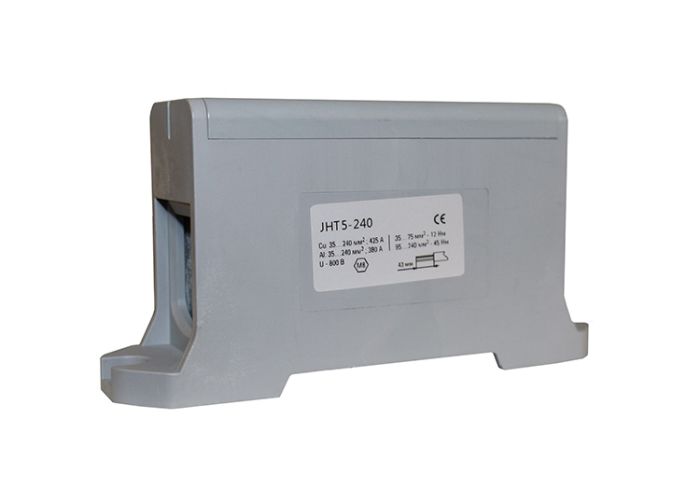 Клема силова СКНГ-JHT5-240 35-240мм2 380А сірий(TNSy5506248)