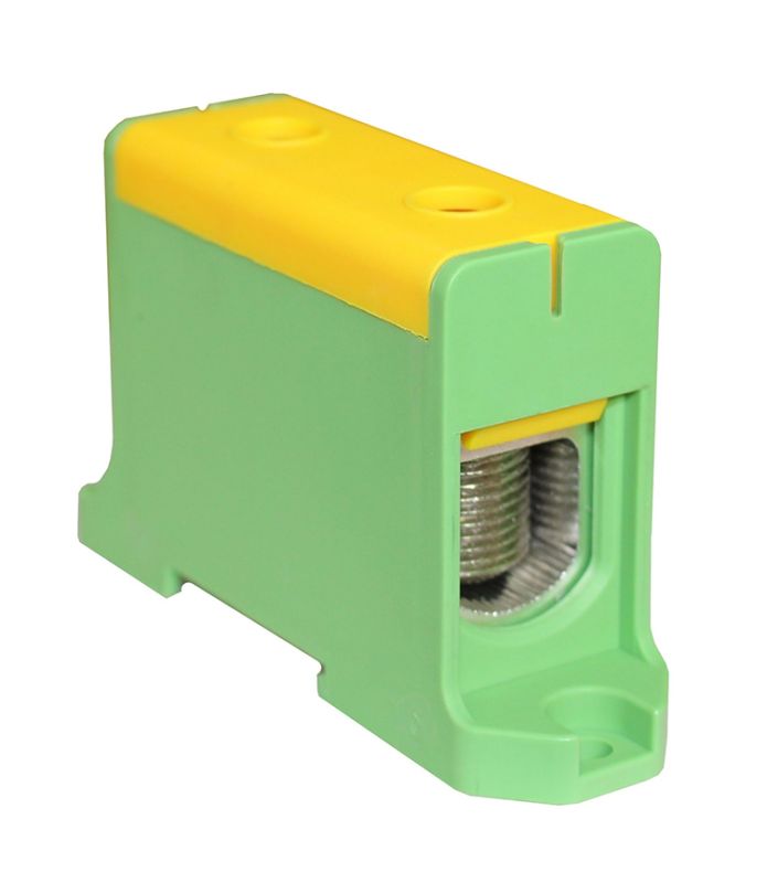 Клема силова СКНГз-JHT5-150 35-150мм2 290А "PE" жовто-зелена(TNSy5506243)