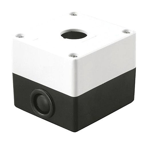 Корпус КП101 для кнопок, 1 місце, білий(TNSy5500297/1)