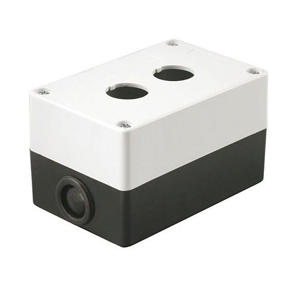 Корпус КП102 для кнопок, 2 місця, білий(TNSy5500298/1)