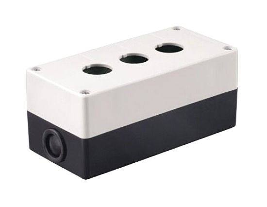 Корпус КП103 для кнопок, 3 місця, білий(TNSy5500299/1)