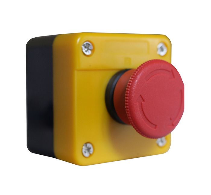 Пост кнопковий XB2-J174 "СТОП" 1NC червона, гриб "STOP" з фіксацією обертовий TNSy(TNSy5505553)
