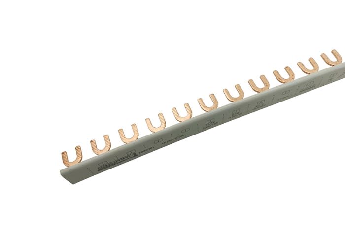 Шина з'єднувальна FORK301 1Р 80/100А 15мм2 54мод. 1м. (вилка) TNSy(TNSy5502985)