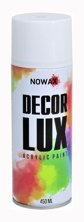 Спрей-фарба RAL9010 білий глянець 450 ml NOWAX