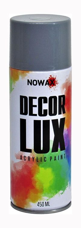 Спрей-фарба RAL7001 сірий світлий 450 ml NOWAX