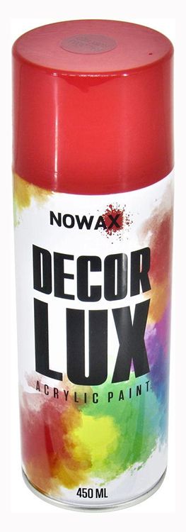 Спрей-фарба RAL3003 червоно-рубіновий 450ml NOWAX