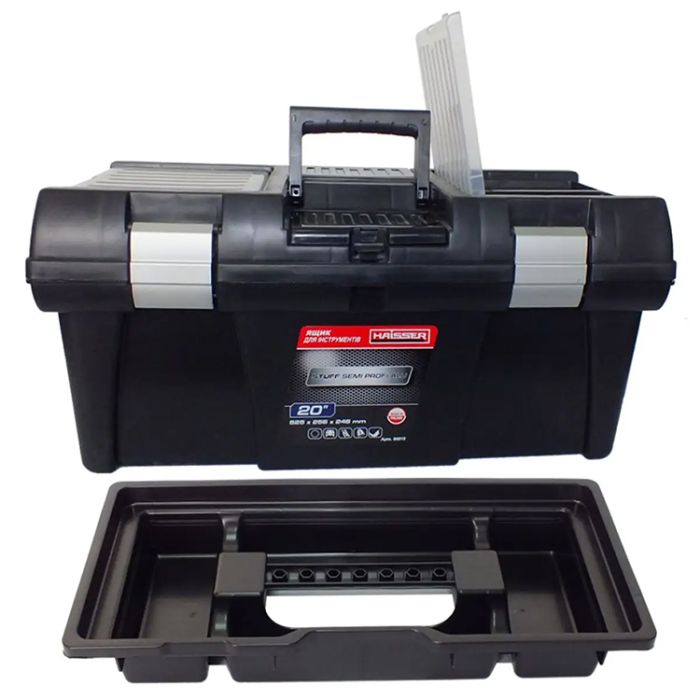 Ящик для інструменту 20" Staff Semi Profi Alu 525*256*246Haisser 90015(65573)