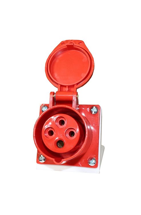 Розетка 114 стаціонарна 3Р+PЕ 16А 380В IP44 TNSy(TNSy5500407)