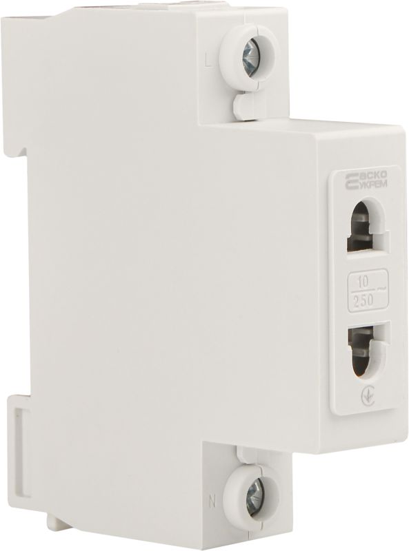Розетка на Din-рейку C 45 2Р (A0150010103)