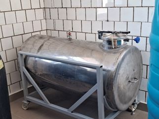 Ємність  з нержавіючої сталі AISI 304 L 405 л