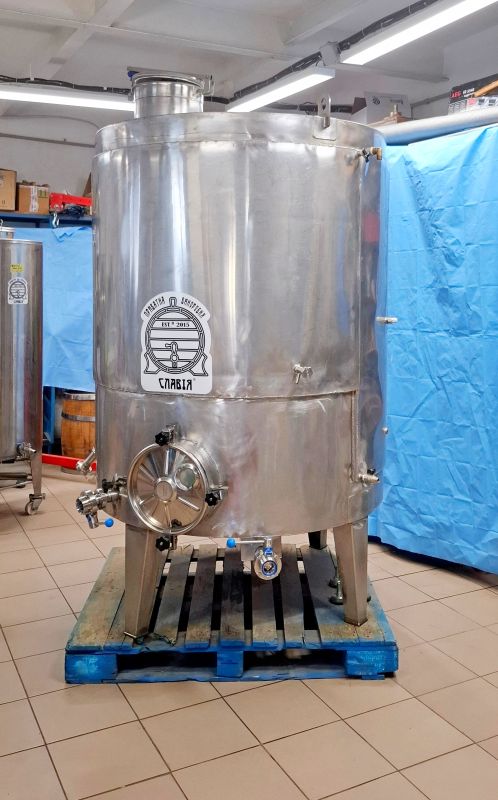 Вініфікатор з нержавіючої сталі AISI 304 L