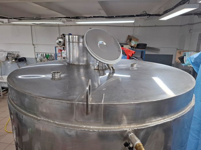 Вініфікатор з нержавіючої сталі AISI 304 L
