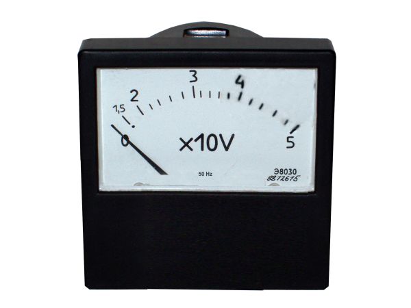 Вольтметр Э8030, AC 0-50V