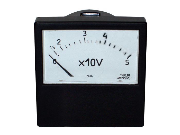Вольтметр Э8030, AC 0-50V
